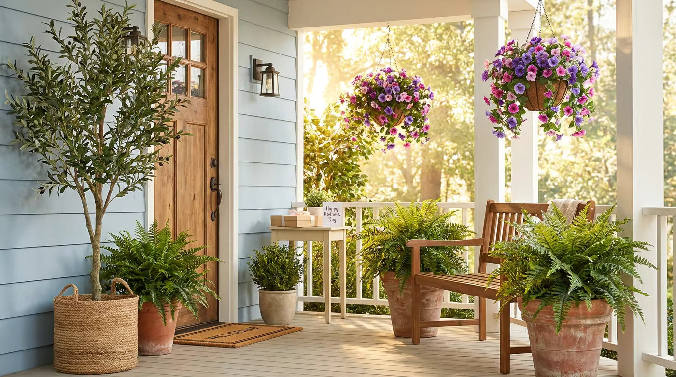 Summer Outdoor Artificial Plants & Mother's Day Gifts 2026