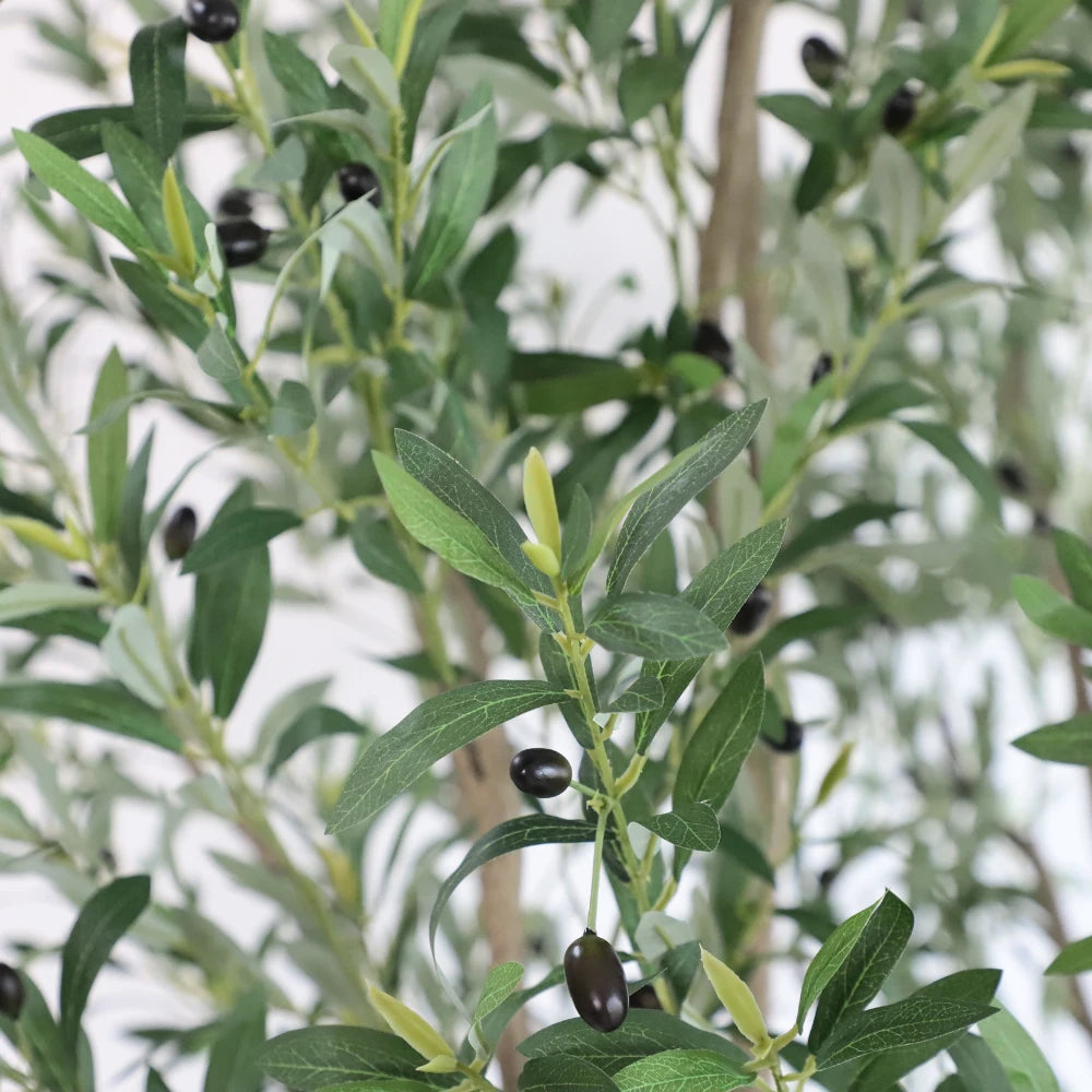 98.4in(8.2ft) Artificial Olive Faux Tree momoplant
