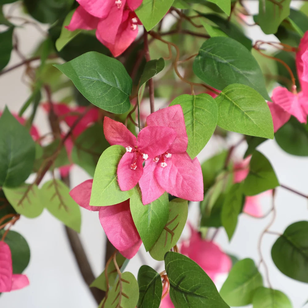 47in(3.9ft) Artificial Bougainvillea Flowers Tree momoplant
