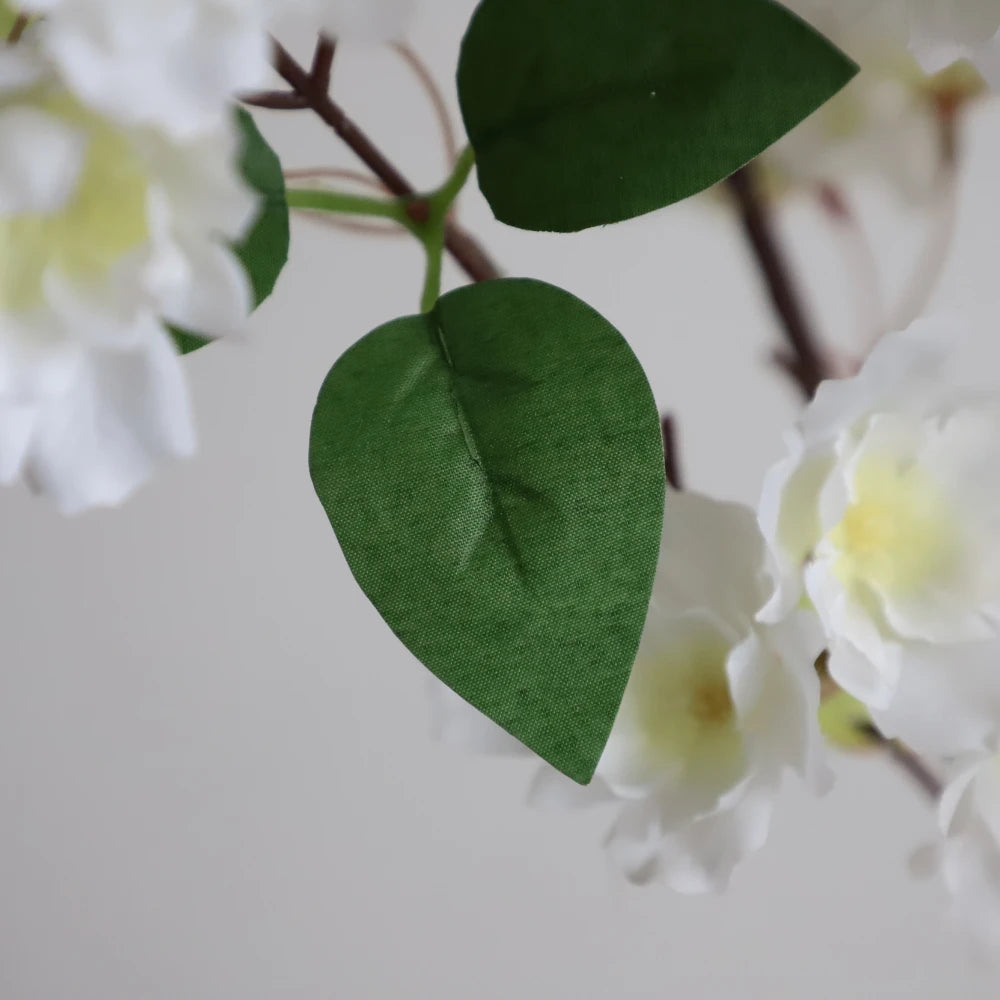 50in(4.2ft) Artificial White Cherry Blossom Tree momoplant