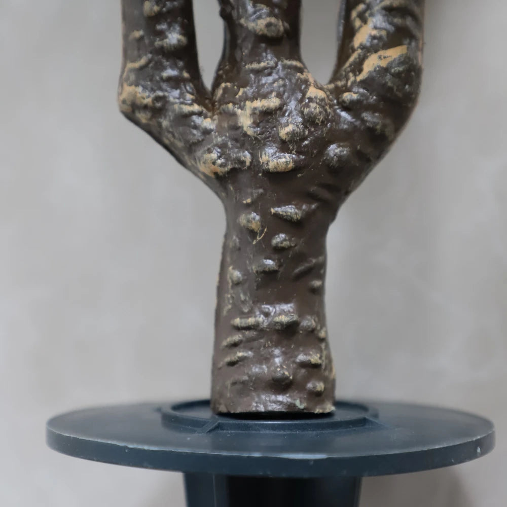 2 Pieces 36in(3ft) Artificial Flower Orange Camellia Spike Tree momoplant