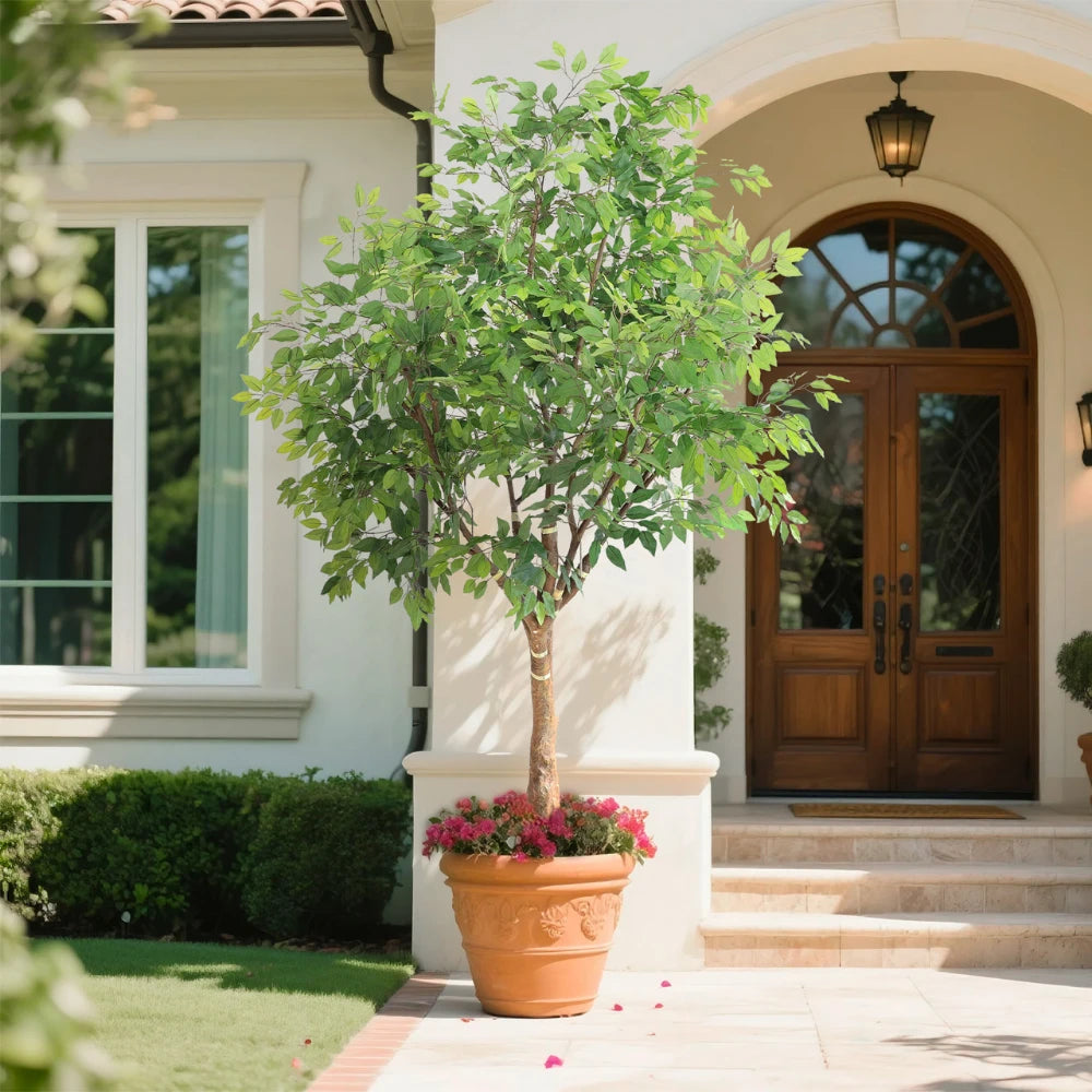 94.5in(7.9ft) Artificial Ficus Tree momoplant