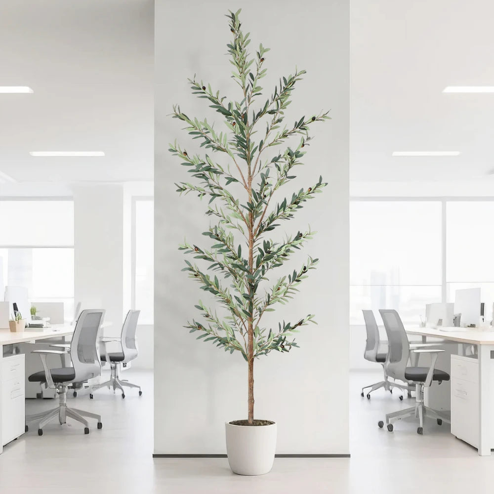 108in(9ft) Artificial Olive Tree momoplant