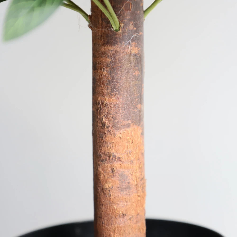 2 Pieces 47in(4ft) Artificial Topiary Olive Triple Ball Trees momoplant