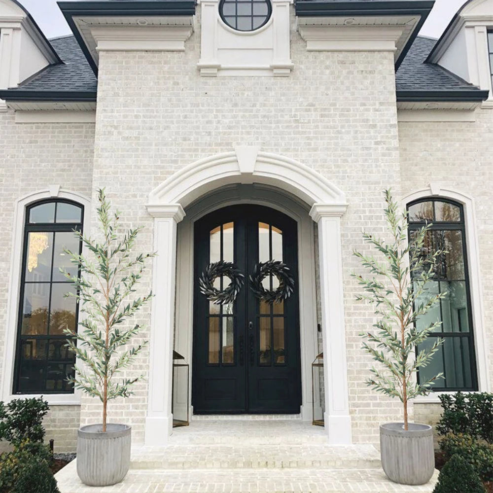 108in(9ft) Artificial Olive Tree momoplant