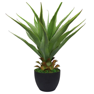 27in(2.2ft) Artificial Agave Sansevieria Snake Plant momoplant