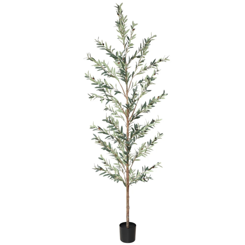 108in(9ft) Artificial Topiary Olive Tree