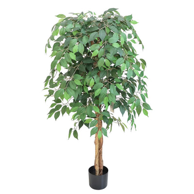 63in(5.2ft) Artificial Topiary Ficus Tree momoplant
