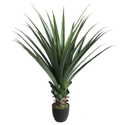 47in(3.9ft) Artificial Agave Sansevieria Snake Plant momoplant