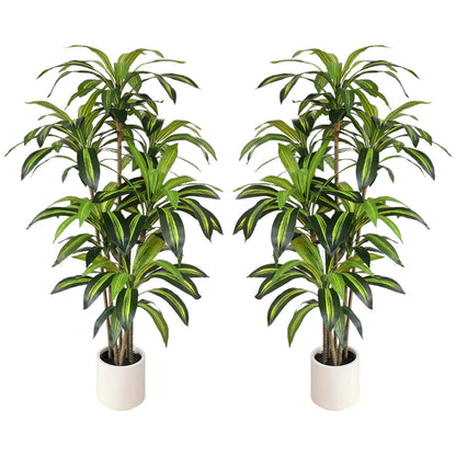 59in(4.9ft) Artificial Dracaena Faux Plant momoplant