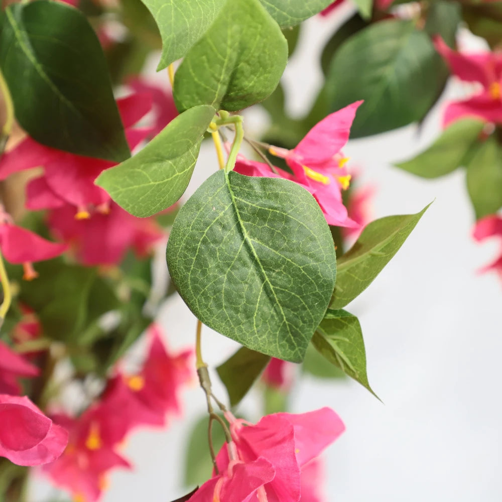 47in(3.9ft) Artificial Bougainvillea Flowers Faux Tree