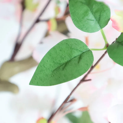 50in(4.2ft) Artificial Pink Cherry Blossom Tree