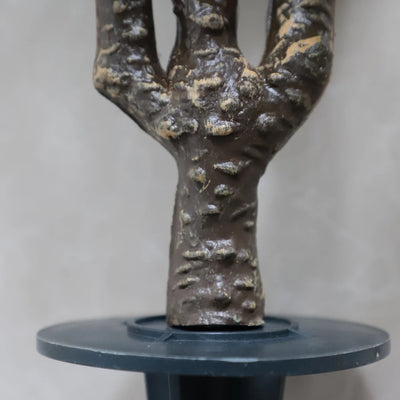 2 Pieces 36in(3ft) Artificial Flower Orange Camellia Spike Tree momoplant