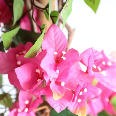 63in(5.2ft) Artificial Bougainvillea Flowers Tree momoplant