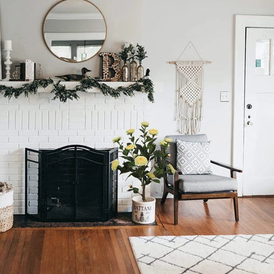 2 Pieces 31.5in(2.6ft) Artificial Topiary Yellow Camellia Tree momoplant