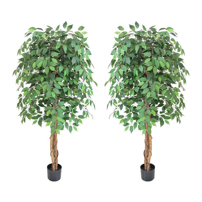 70in(6ft) Artificial Topiary Ficus Tree momoplant