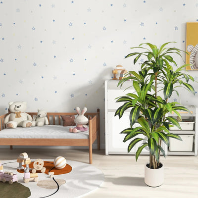 59in(4.9ft) Artificial Dracaena Faux Plant momoplant