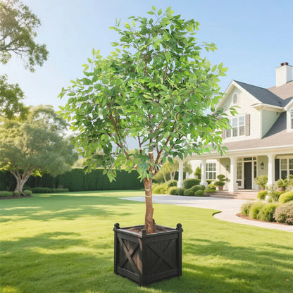 94.5in(7.9ft) Artificial Ficus Tree momoplant
