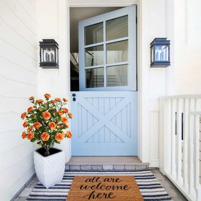 2 Pieces 36in(3ft) Artificial Flower Orange Camellia Spike Tree momoplant