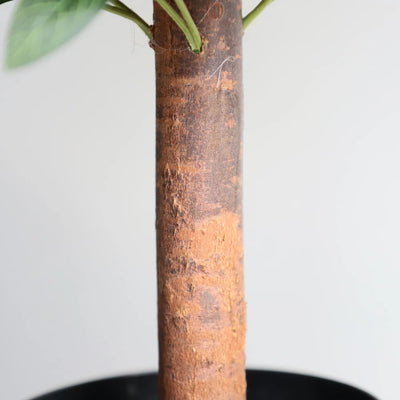 2 Pieces 47in(4ft) Artificial Topiary Olive Triple Ball Trees momoplant