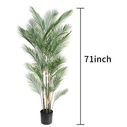 71in(5.9ft) Artificial Areca Palm