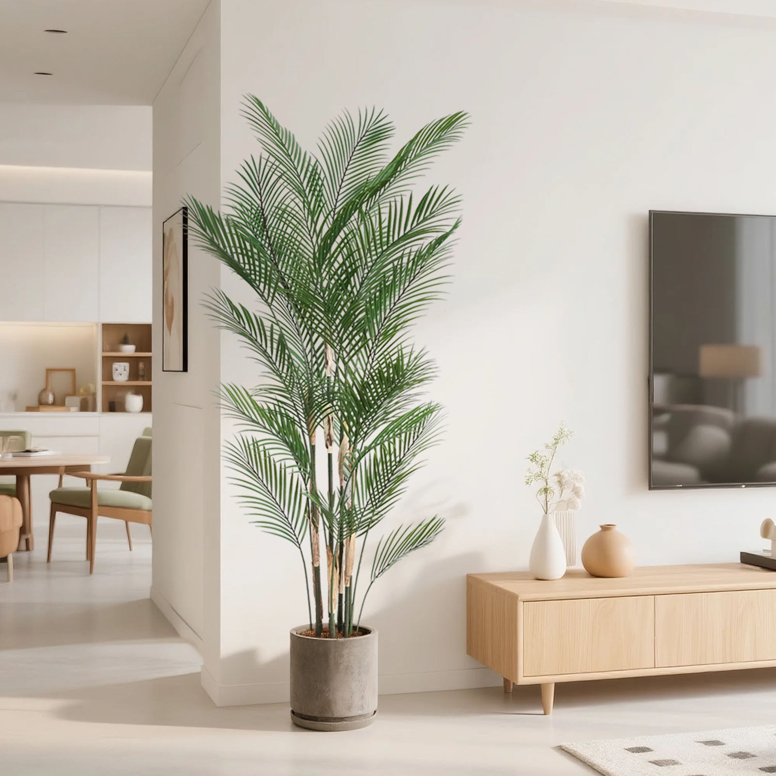 71in(5.9ft) Artificial Areca Palm