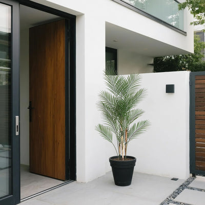 2 Pieces 47in(3.9ft) Artificial Areca Palm