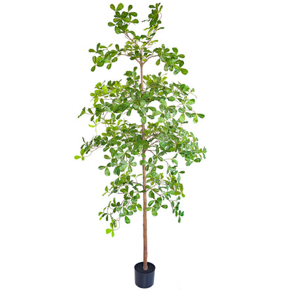 82.6in (6.88ft) Artificial Olive Tree