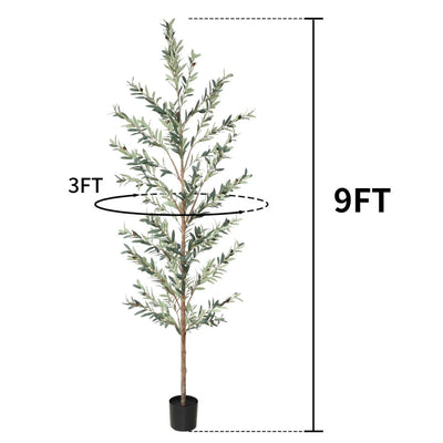 108in(9ft) Artificial Olive Tree momoplant